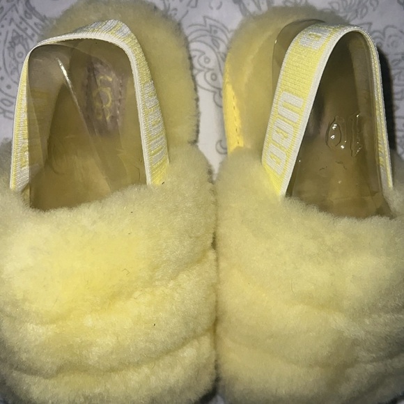 UGG Oh Yeah Slippers/Slides/House Shoes w/Slingback | Yellow | NEW!!!🍋☀️ - Picture 9 of 9
